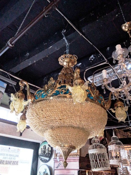 Lustre 12 Lâmpadas Grandes Dimensões