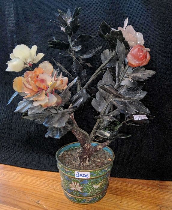Vaso Cloisonné Jade