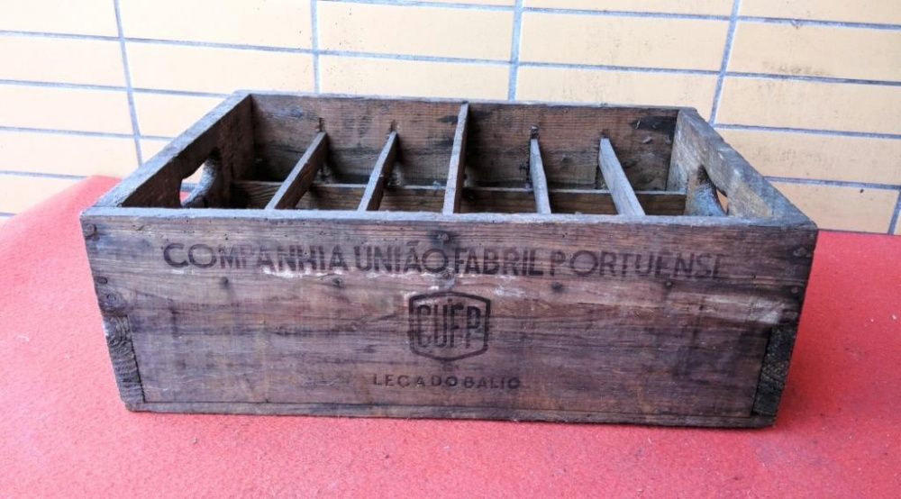 Caixa Grade Cerveja Madeira CUFP