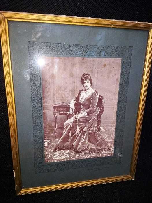 D. Maria Pia Em 1895 Cliché Bobone