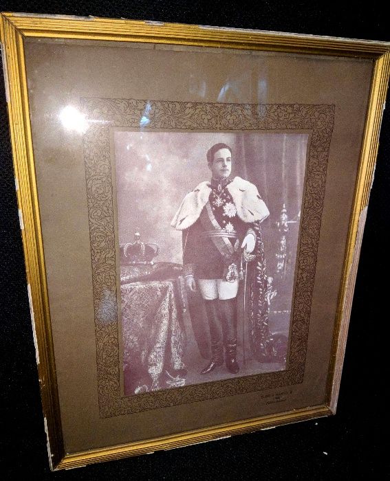 El Rei D. Manuel II em 1980 Cliche Bobone