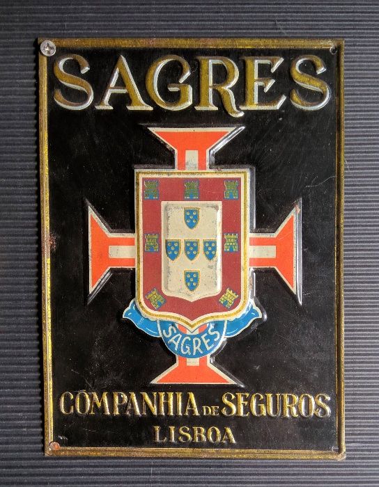 Placa Seguradora Sagres