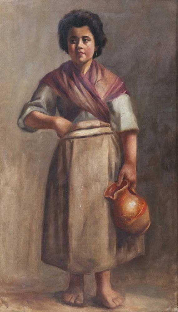 Escola Europeia Óleo Tela