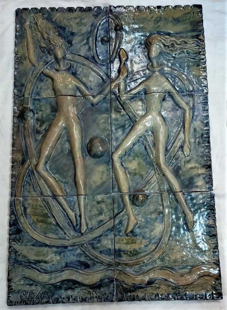 Painel Azulejos CF 62