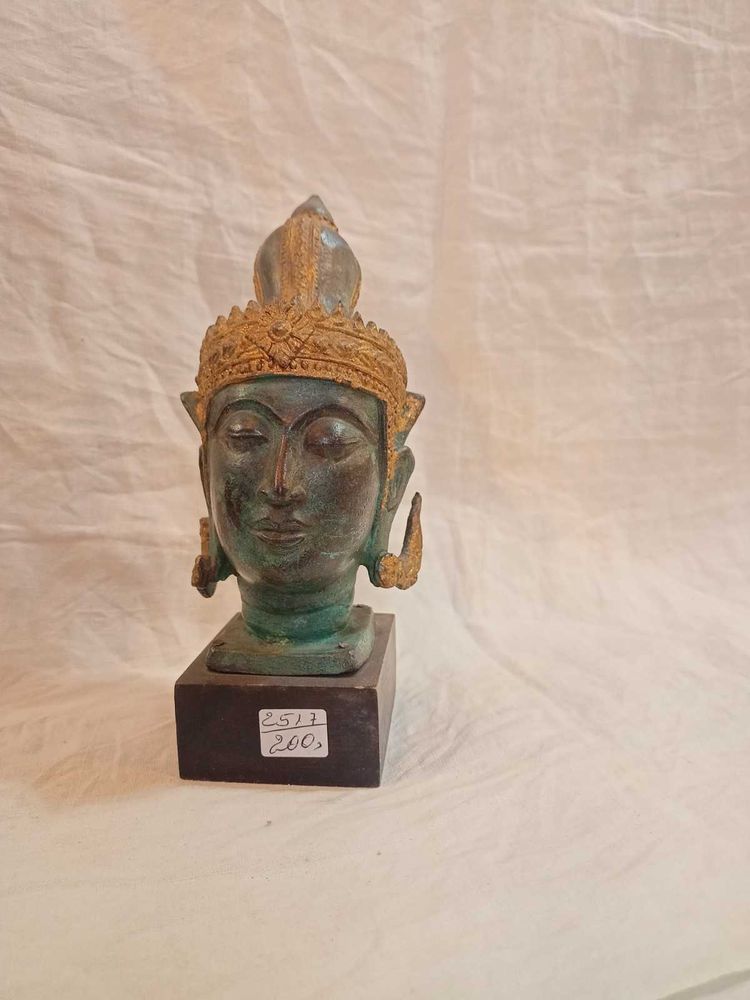 Figura Busto Deusa Bronze 2