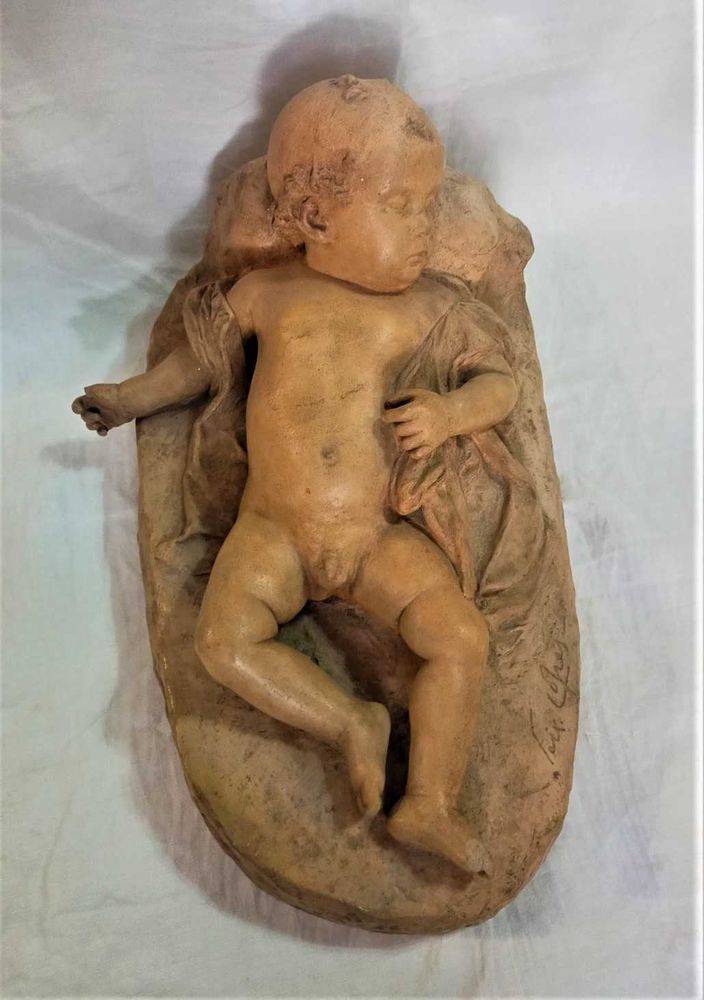 Escultura Menino Teixeira Lopes