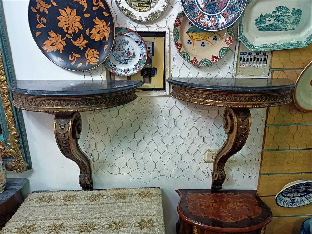 Par Mesinhas Cabeceira Mísulas