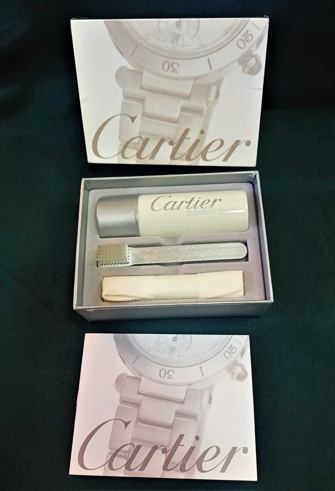 Kit Limpeza Bracelete Metal Cartier