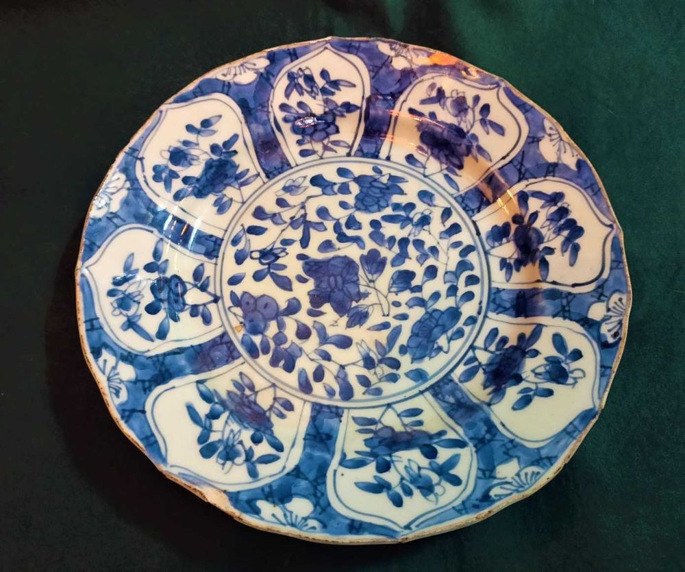 Prato Kangxi Companhia das Índias