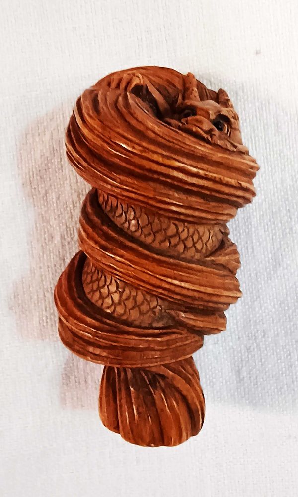 Netsuke Madeira Suzuki Masakatsu