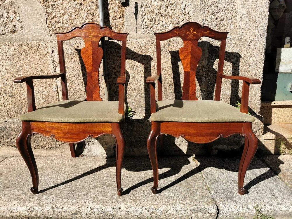 Par Cadeirões Chippendale