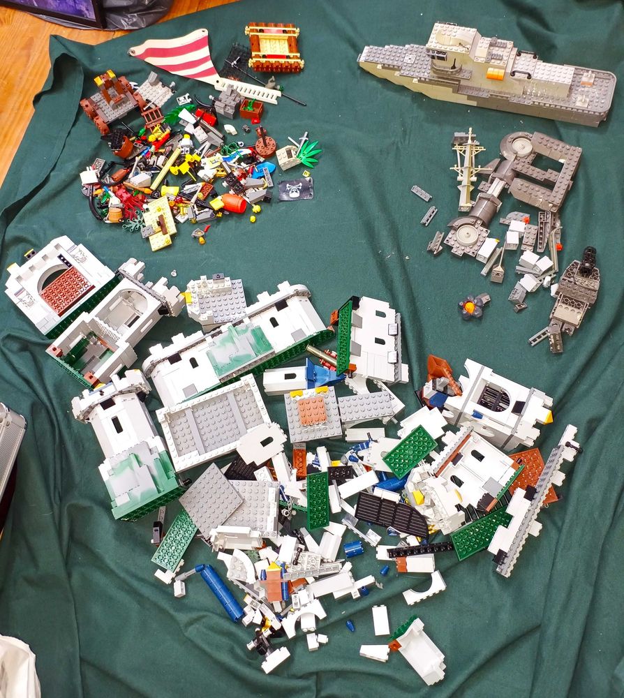 Lote de Peças Lego