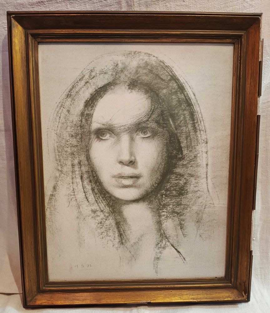 Quadro Retrato Mulher