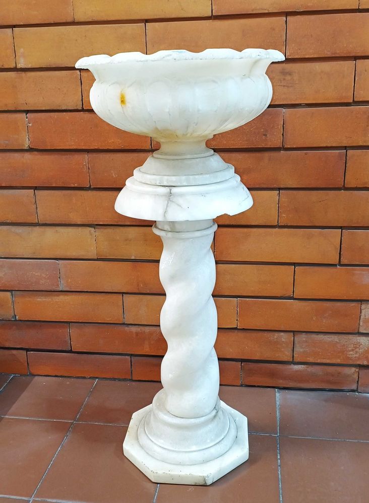 Coluna Vaso Alabastro