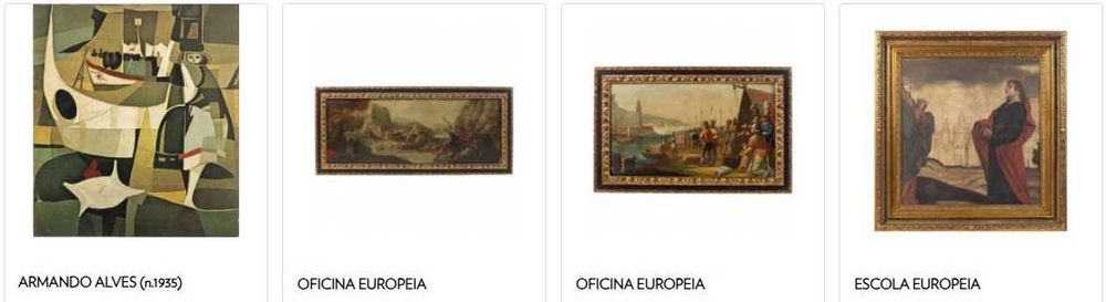 Lote Obras Pintura Portuguesa 16