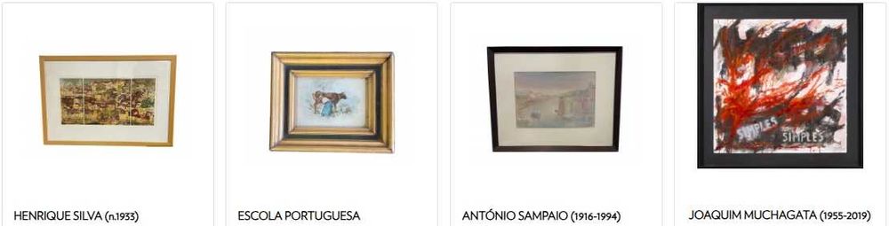 Lote Obras Pintura Portuguesa 33