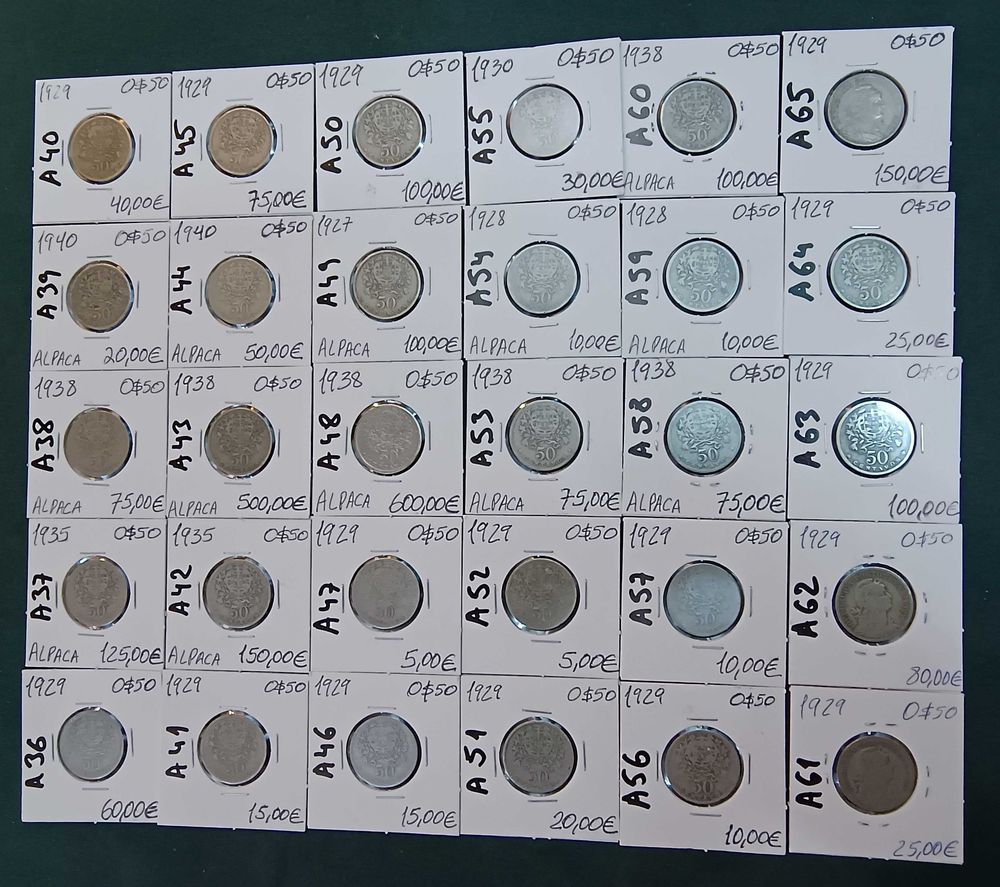 Moedas 50 Centavos 2