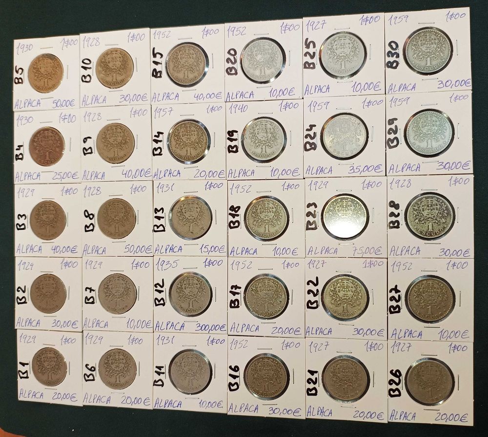 Moedas de 1 Escudo