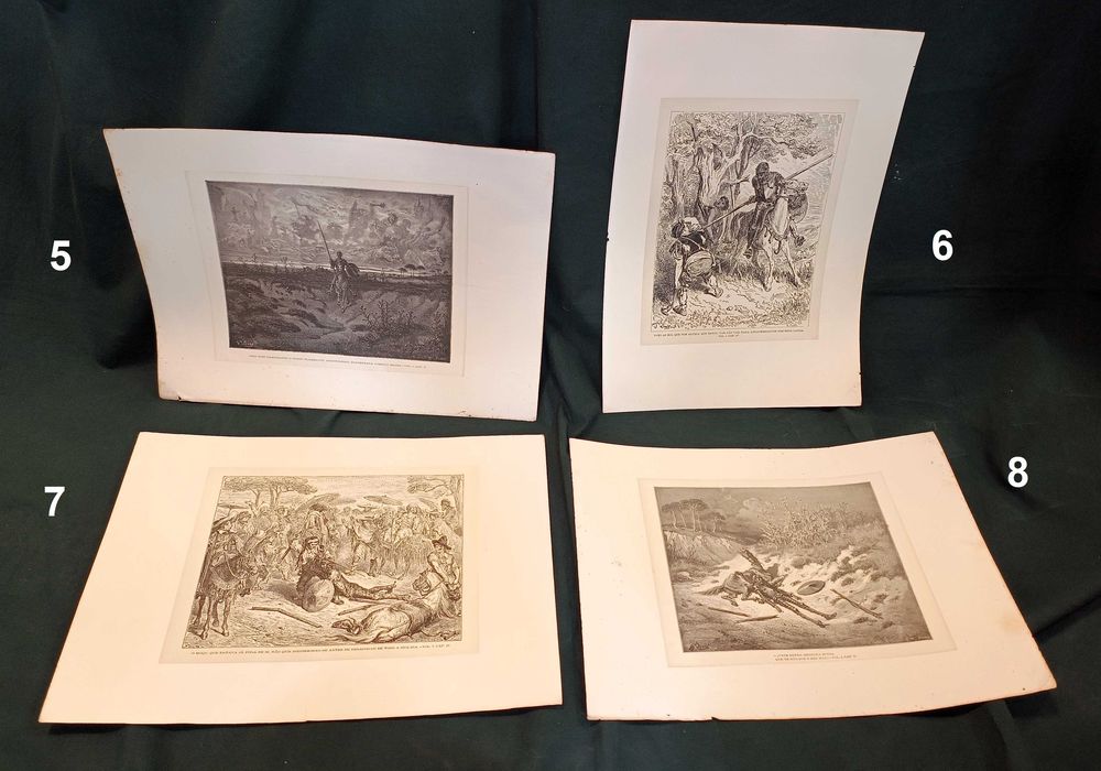 Gravuras Dom Quixote de la Mancha Gustave Doré H. PIsan 1866 2