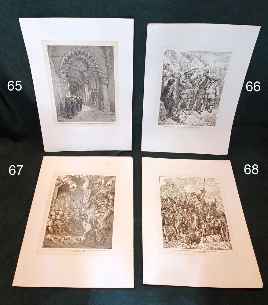 Gravuras Dom Quixote de la Mancha Gustave Doré H. Pisan 1866 17