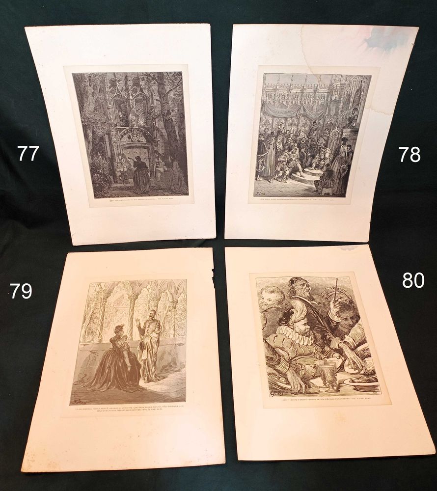 Gravuras Dom Quixote de la Mancha Gustave Doré H. Pisan 1866 20