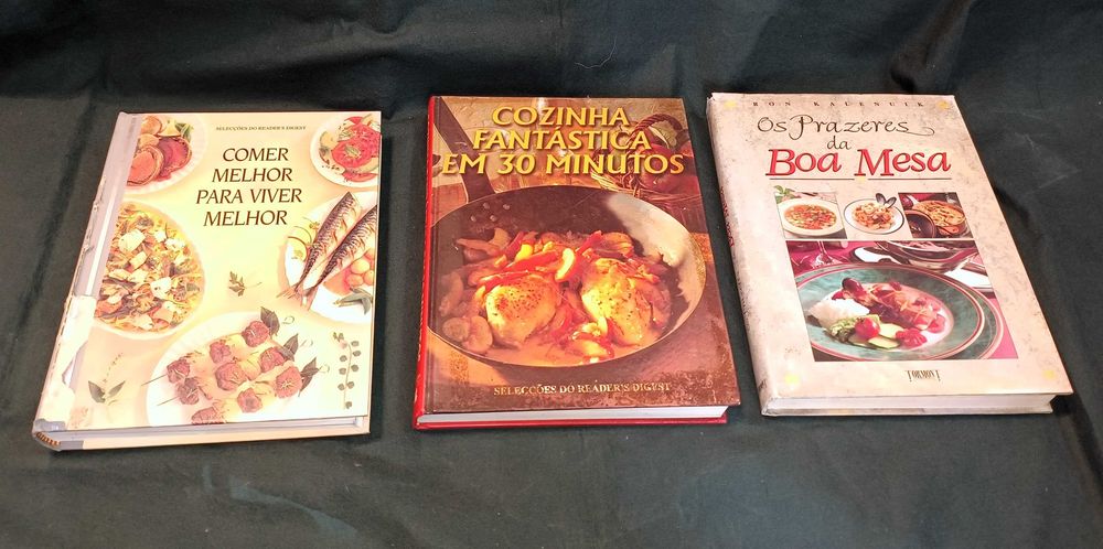 Lote Livros Culinária 6