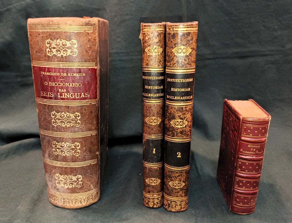 Livros Dicionário das Seis Línguas História Eclesiástica Manual Semana Santa